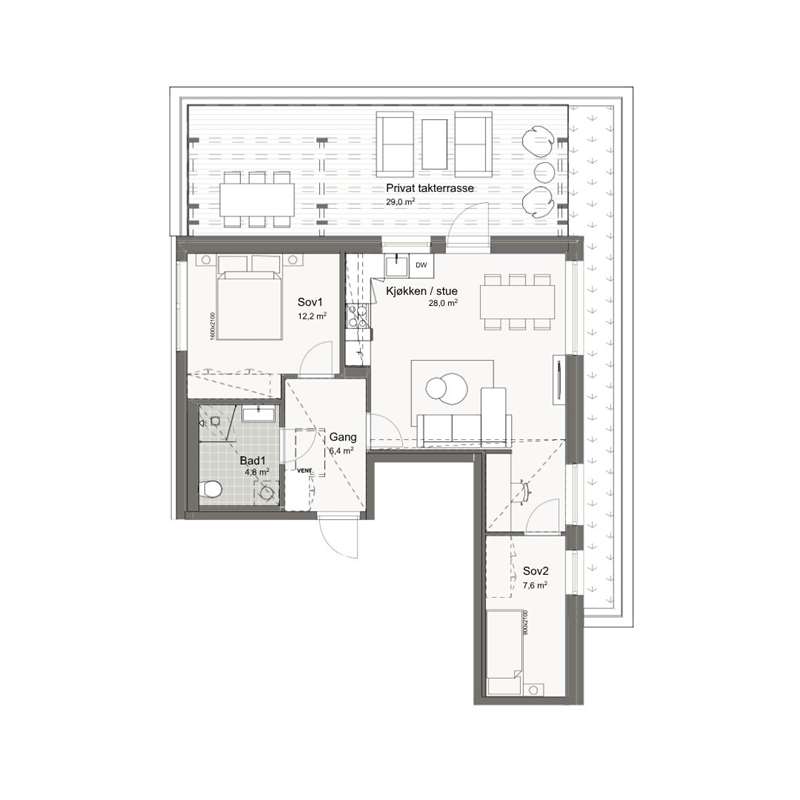 Plantegning 1